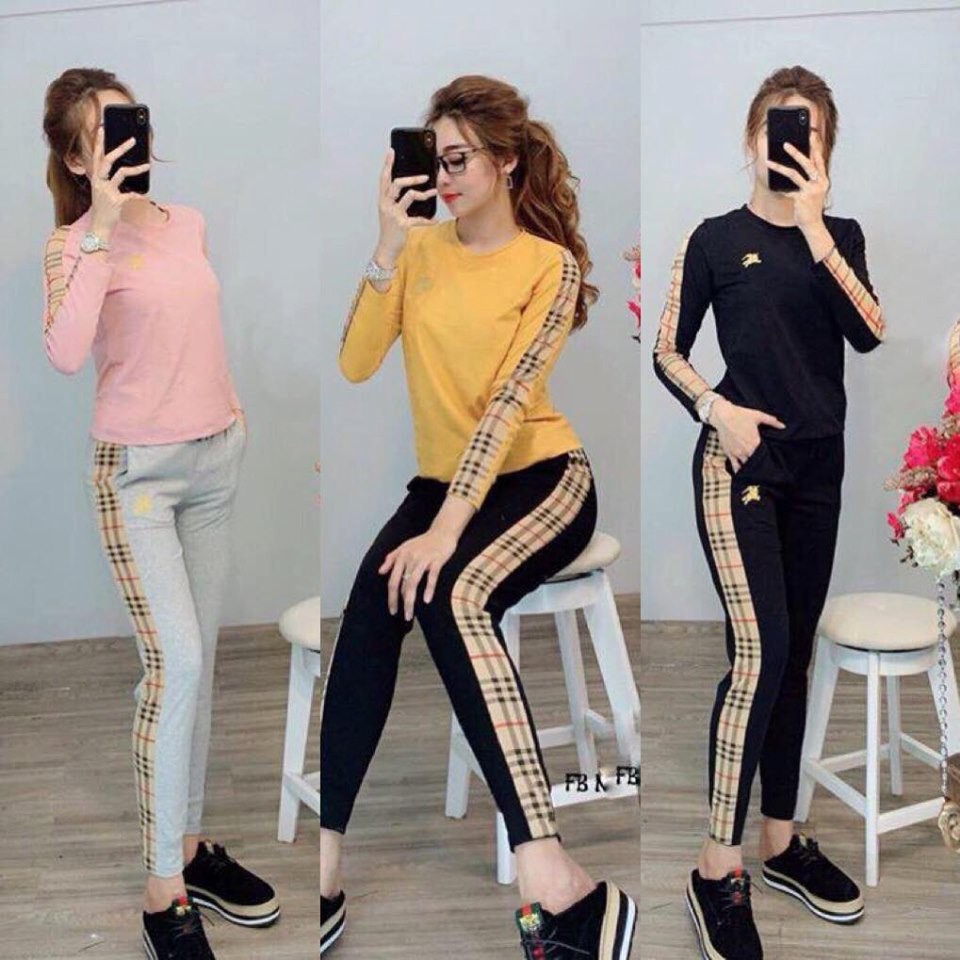 [MẪU MỚI CỰC HOT]SET BỘ THU ĐONG DÀI TAY PHỐI SỌC SIÊU ĐẸP