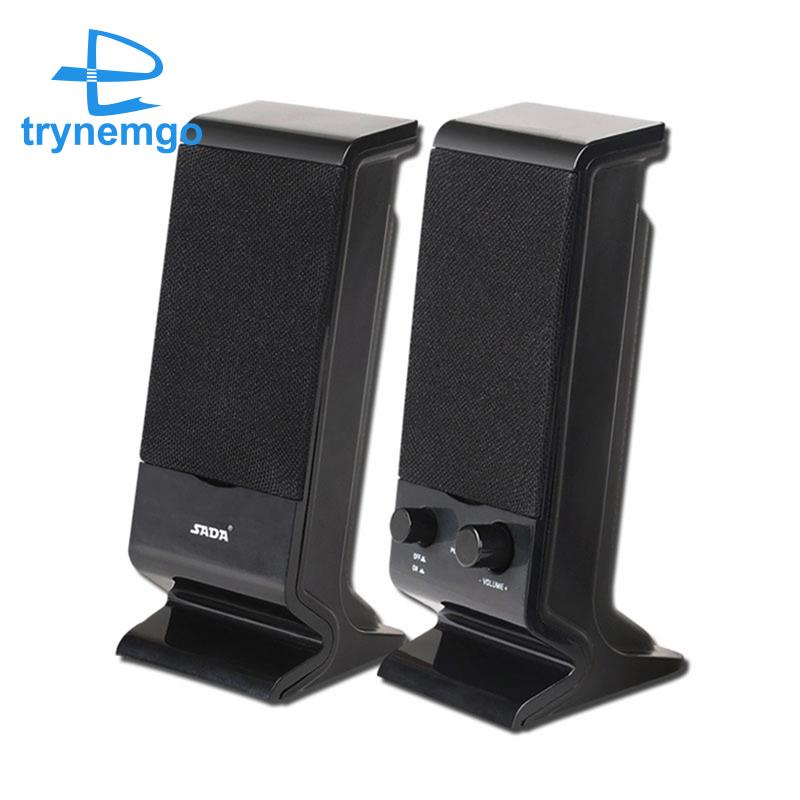 Bộ Loa Bass Cổng USB 2.0 SADA Dành Cho Máy Tính Để Bàn