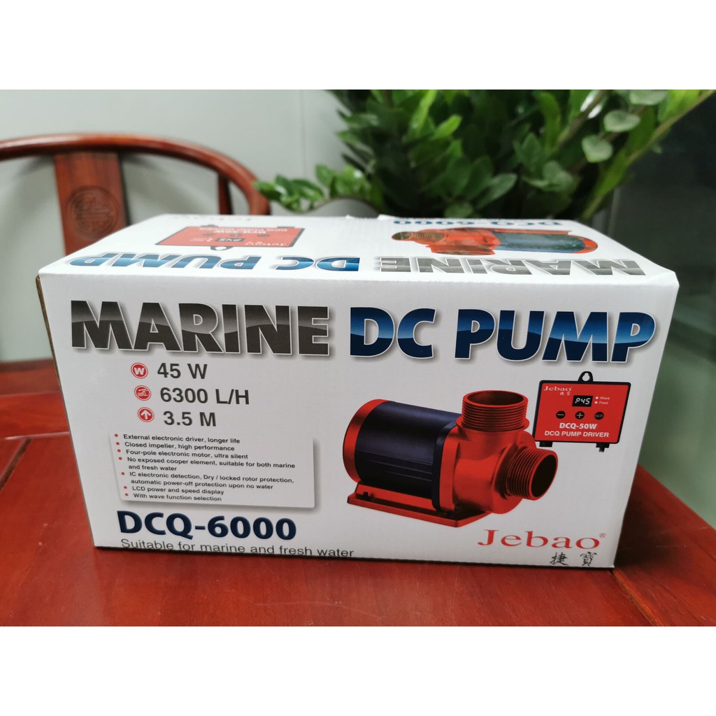 [Mã PET2405 giảm 10% đơn 250K] Bơm Chống Giật Jebao DCQ - BƠM BỂ CÁ CAO CẤP - Hồ cá cảnh - Bể thủy sinh