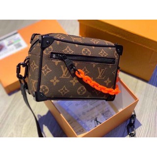 Túi Lv trunk nam nữ xích cam fullbox