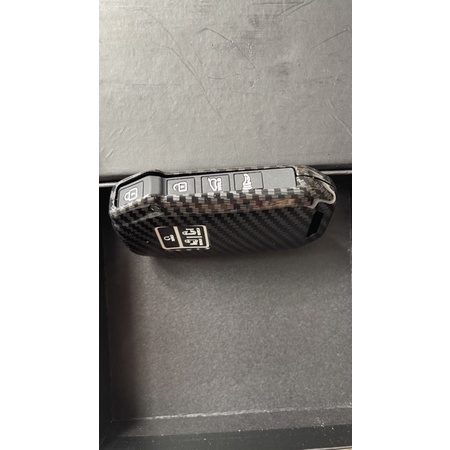 Vỏ bọc chìa khoá Kia Carnival 2022 + KA4 Carbon fiber phụ kiện trang trí xe bọc 2023 2024 23 24 22