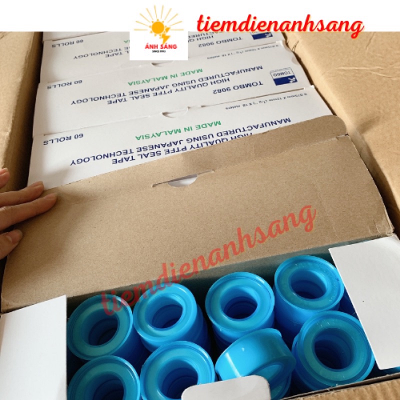 Băng keo non, băng tan, keo lụa, cao su non 10 mét TOMBO 9082 hàng Malaysia  -Tiệm điện Ánh Sáng