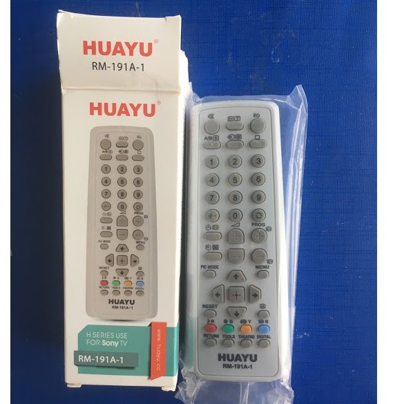 Combo 3 cái Remote Điều khiển tivi Sony RM-191A-1 loại màn hình dầy cong cổ ngày xưa