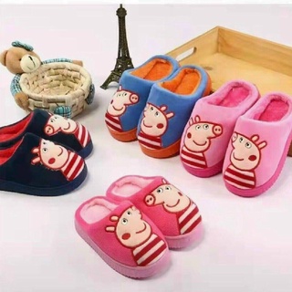 Dép bông đi trong nhà 💕FREESHIP 💕 họa tiết hình con HEO ngộ nghĩnh cho bé