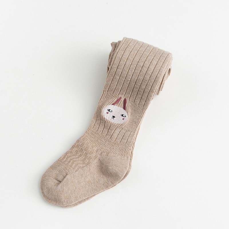 Quần tất thêu hình thú cho bé gái từ 1-12 tuổi