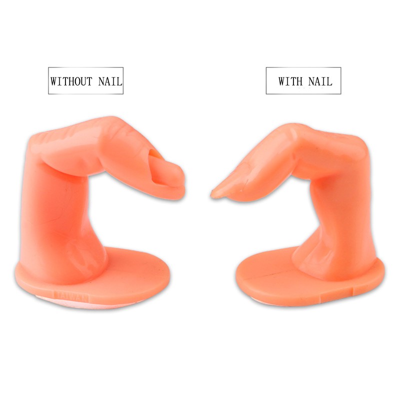 Ngón tay giả học làm nail, tập vẽ gel đắp móng chuyên dụng