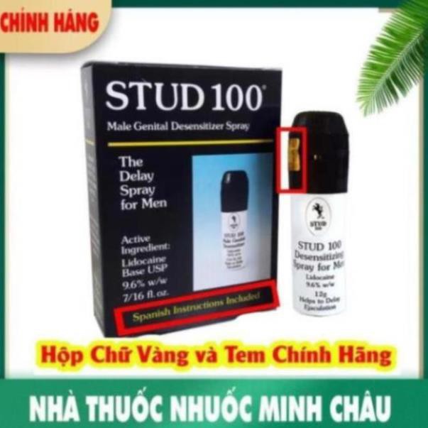 Chai STUD | STUD 100 Chính Hãng - ( NT Minh Châu) - Thể Hiện Đẳng Cấp Mạnh