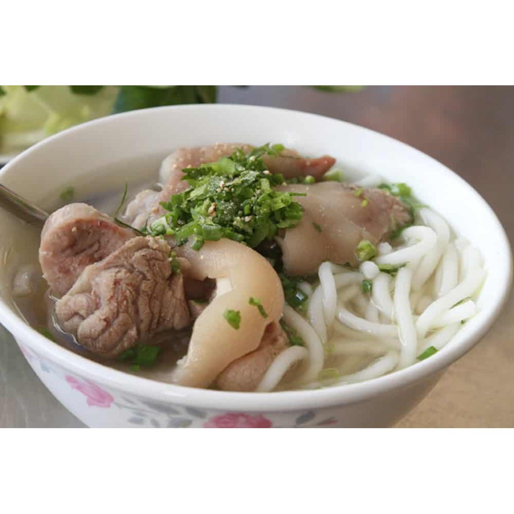 BÁNH CANH KHÔ GIA BẢO 400GR, CỌNG BÁNH CANH TRÃNG BÀNG NỔI TIẾNG NGON, loại xuất khẩu đạt chuẩn quốc tế