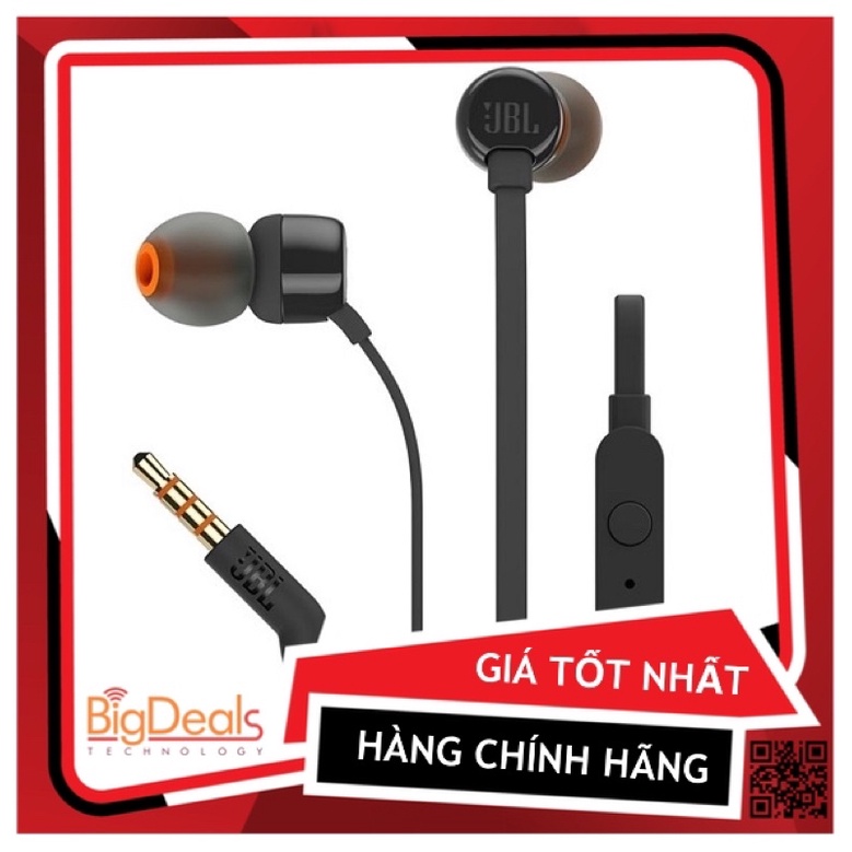 Tai nghe nhét tai có dây JBL Tune 110 - chính hãng | BigDeals VN