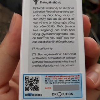 {CHÍNH HÃNG} Serum B5 DrCeutics 10,30,100ml