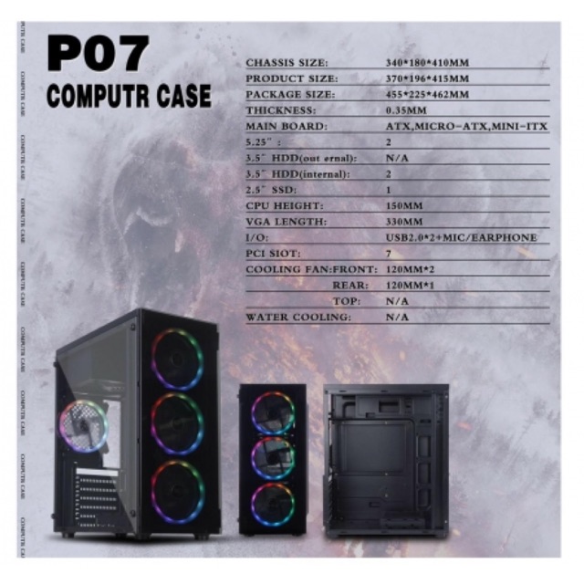 Case aap P07 gaming