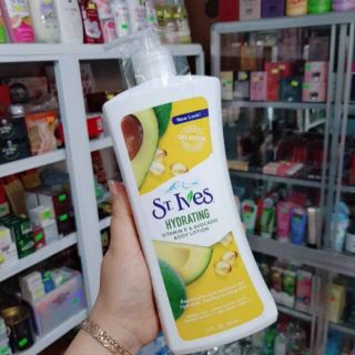 Sữa dưỡng thể st ives 621 vitamin e và bơ