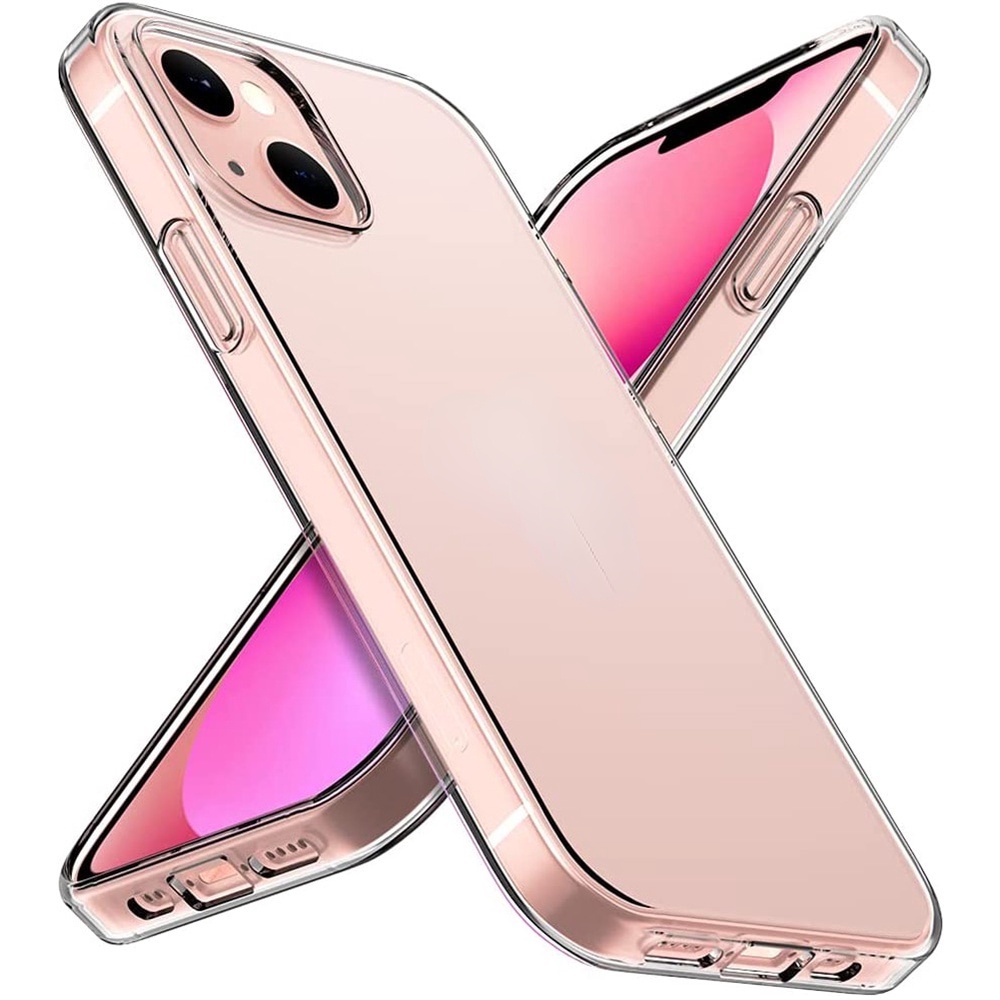 Ốp điện thoại silicon trong suốt mềm cho iPhone 15 Plus 14 13 12 11 Pro Max 13 Mini X XS XR 6 6S 7 8 Plus là ốp lưng siêu mỏng