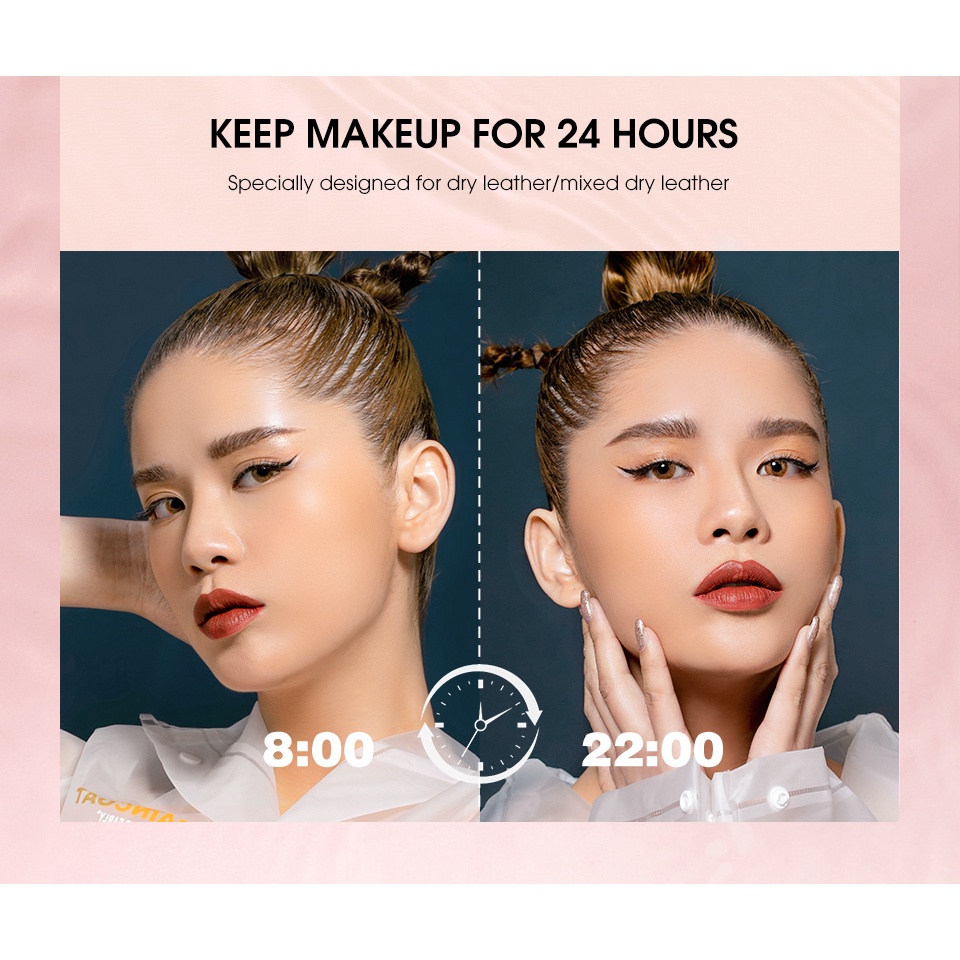 Kem nền dạng lỏng O.TWO.O kiểm soát dầu dưỡng ẩm lâu trôi lên đến 24 giờ với 2 phiên bản tùy chọn 190g | BigBuy360 - bigbuy360.vn