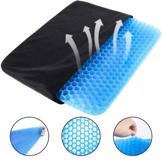 Đệm Ngồi Gel Silicon, Đệm 3D Thoáng Khí Trên Ô Tô Tiện Dụng - CARZONE