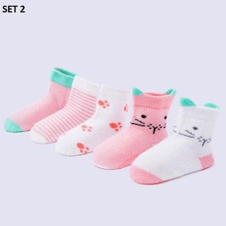 Tất lưới cho bé-Set 05 đôi tất lưới