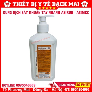 Dung Dịch Sát Khuẩn Tay Nhanh ASIRUB/ASIMEC [Chai 500ml]