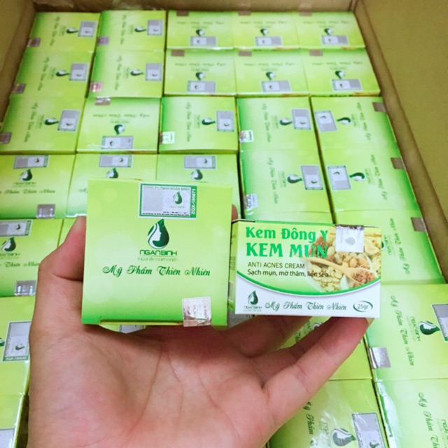 Kem mụn đông y ngân bình,Kem Đông Y KEM MỤN, KHỬ SẠCH MỤN, THÂM, DA DẦU, LỖ CHÂN LÔNG TO.. Diệt mụn ẩn, mụn bọc, mụn mủ,