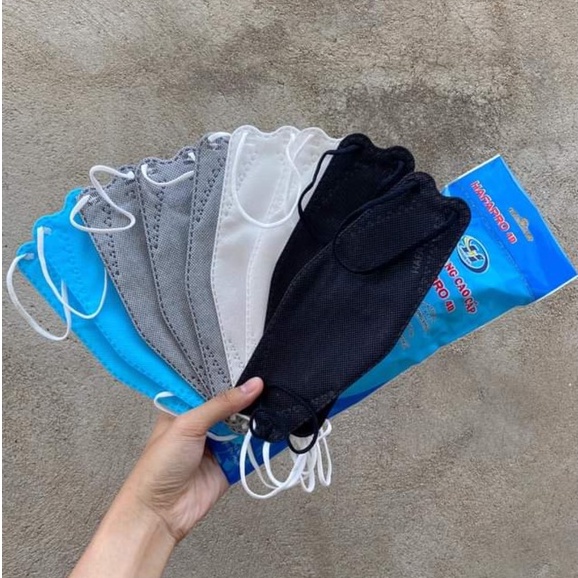 Khẩu Trang 4D KF94 Hafapro Túi 10 Cái