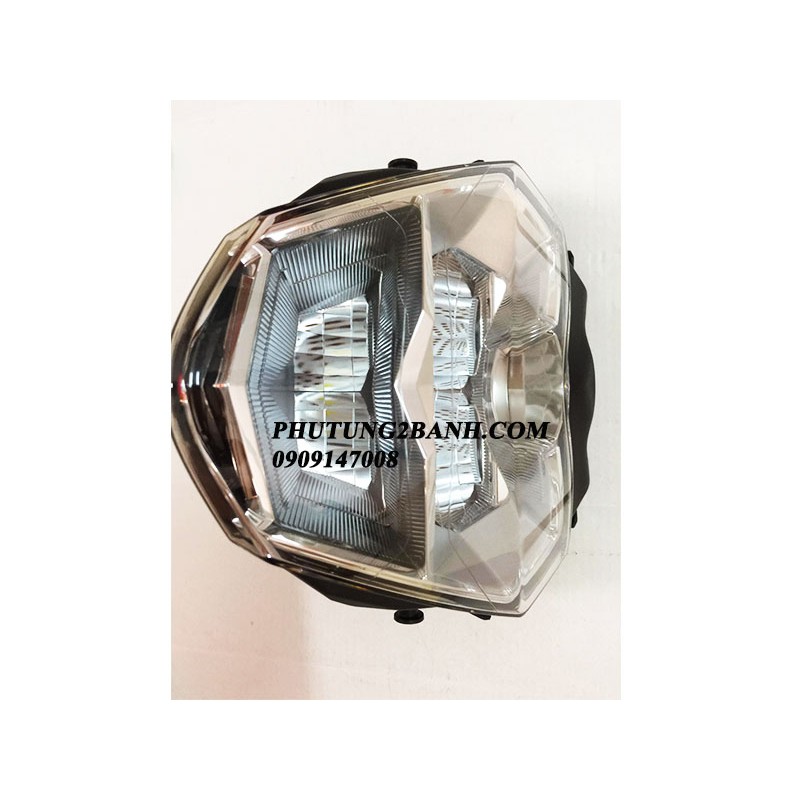 Pha đèn led 2 tầng xe Winner 150