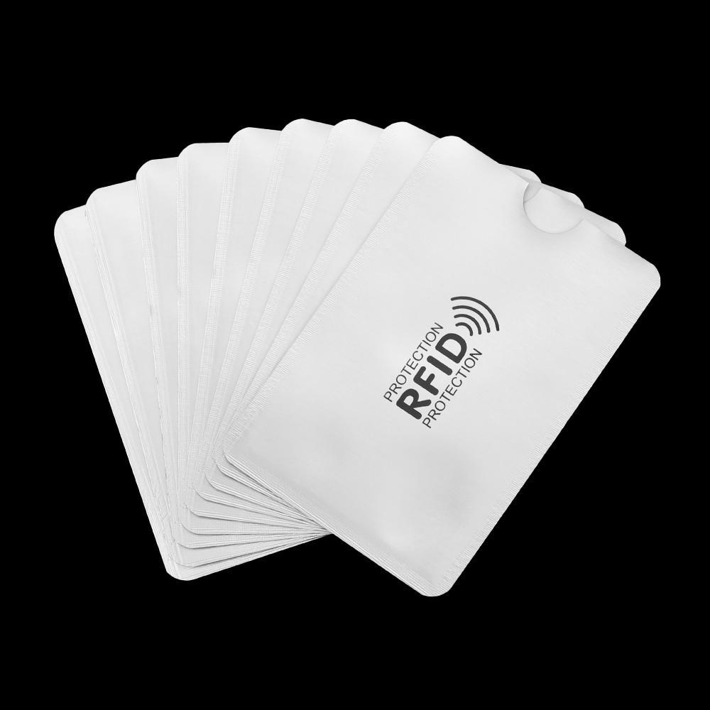 Set 10 Ví Nhôm Đựng Thẻ Rfid Thông Minh Chống Rfid