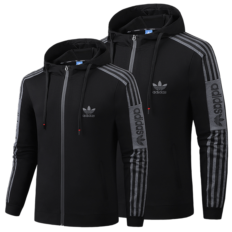 Áo Khoác Adidas Dáng Rộng Có Mũ Trùm Cá Tính Dành Cho Nam Và Nữ