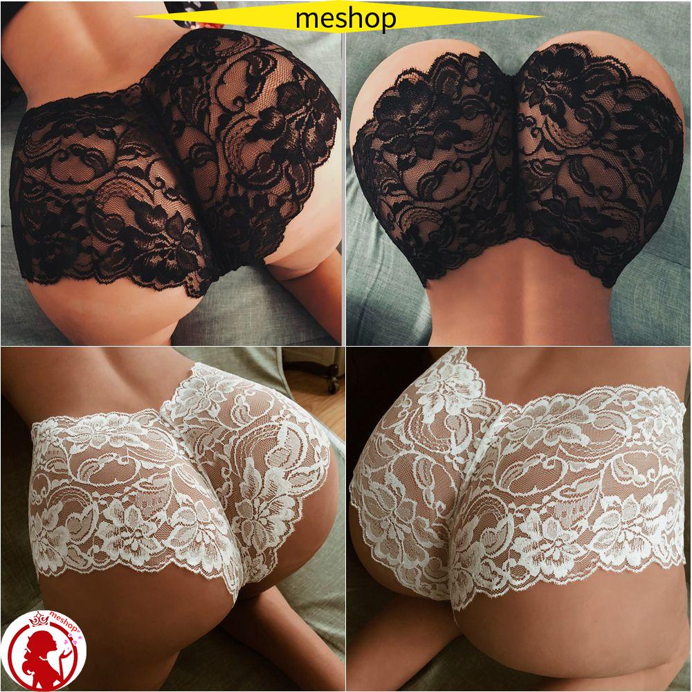 Quần Lót Ren Hoa Lưng Cao Thoáng Khí Quyến Rũ Cho Nữ