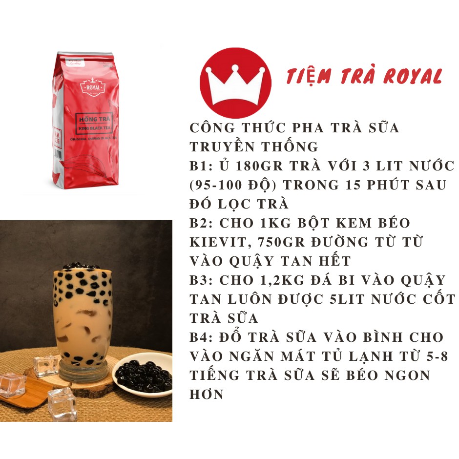 Hồng trà pha trà sữa truyền thống gói 500g