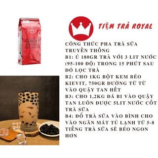 Combo 2 túi Trà đen Royal pha trà sữa (tặng kèm túi lọc trà)