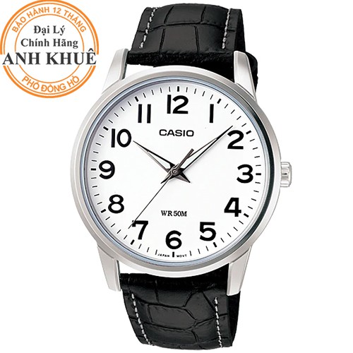 Đồng hồ nam dây da Casio Anh Khuê MTP-1303L-7BVDF
