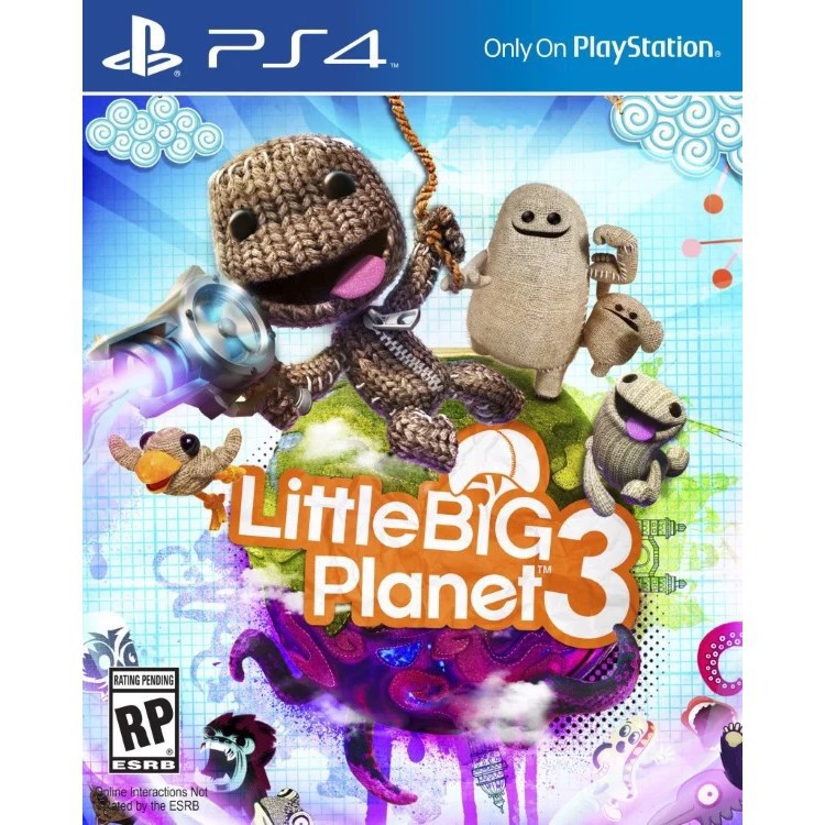 Đĩa Game PS4 - LittleBigPlanet 3 Hệ US