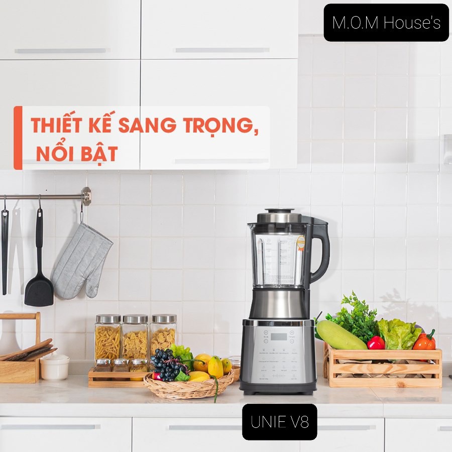 Máy xay nấu làm sữa hạt cao cấp UNI V8S đa năng