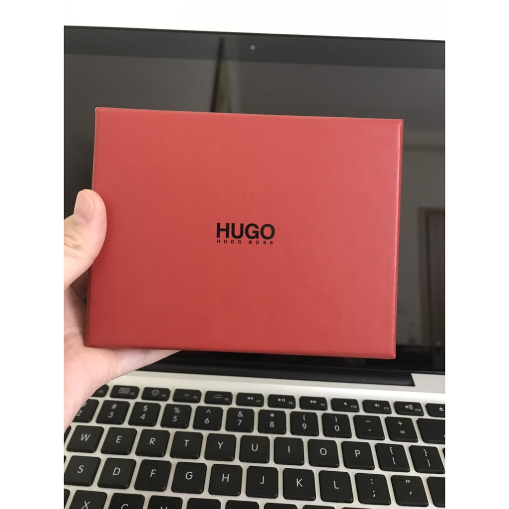 [Giá Huỷ Diệt] Ví Nam Da Bò 6 Khe Cắm Thẻ HUGO BOSS Chính Hãng FullBox - Hàng Xịn Ship US