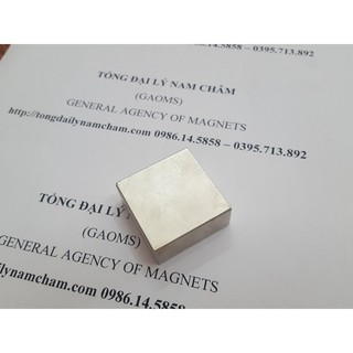 Nam châm siêu cường 35x35x15mm