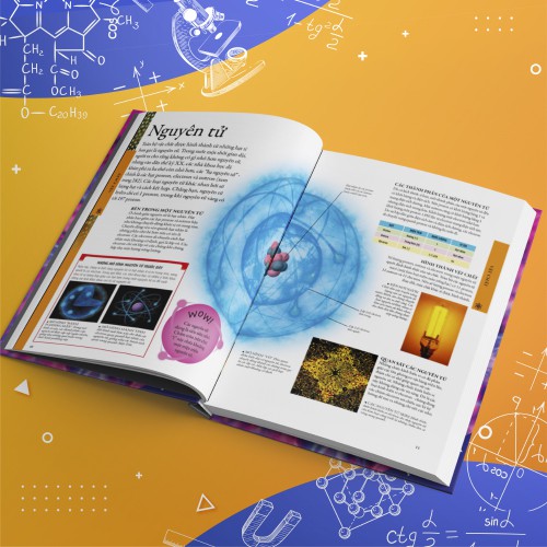 Sách - Bách khoa toàn thư bằng hình ảnh - Bách Khoa Toàn Thư Không Gian - Bảng tuần hoàn Hóa Học ( Bộ 3 cuốn )