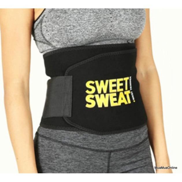 💎FREESHIP💎 Đai Quấn Nóng Giảm Mỡ Bụng Sweat Belt Cao Cấp