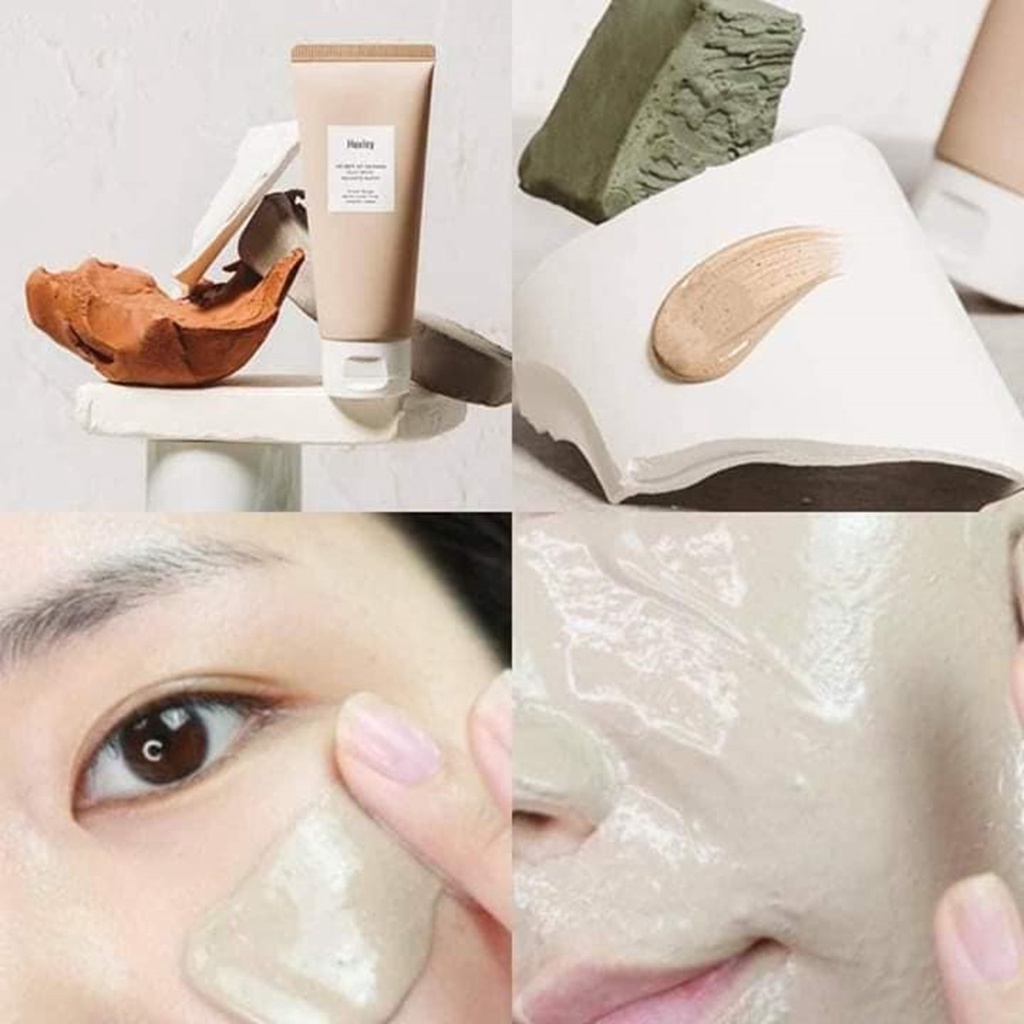 Mặt Nạ Đất Sét Làm Sạch Sâu, Cân Bằng Da Và Thu Nhỏ Lỗ Chân Lông Huxley Clay Mask 120g - Fullsize