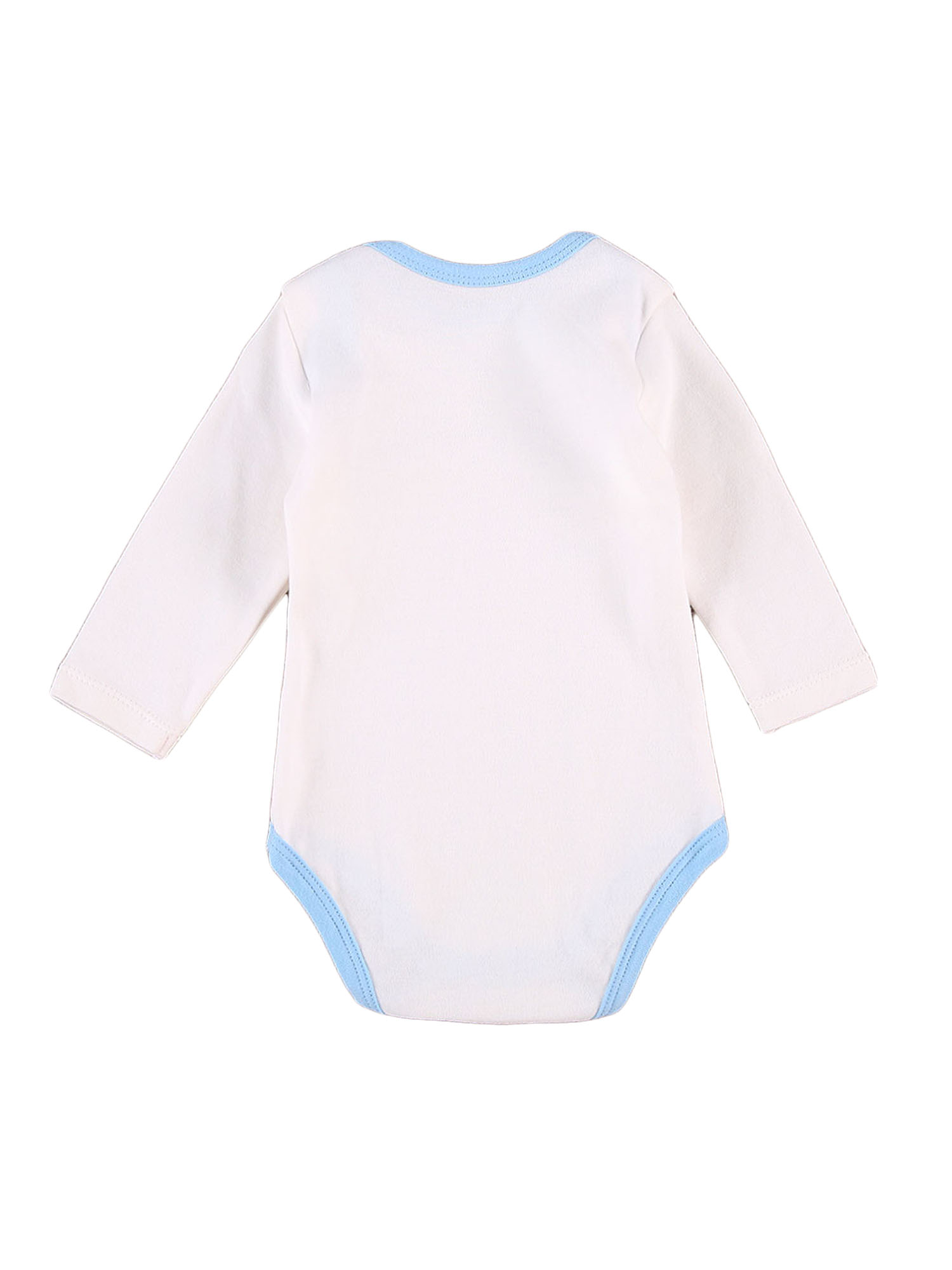 ✿-LZZ-✿-Baby Spring & Fall Romper, Patchwork Long Sleeve Envelope Neckline Romper, Button Closure One-piece Jumpsuit, 0-18 Months