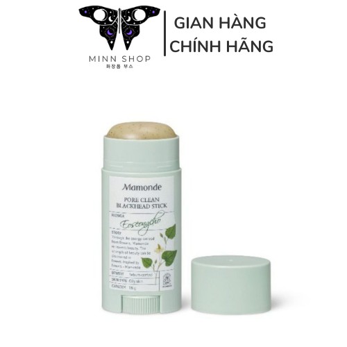 🍓Free Ship🍓Thanh Lăn Mụn Đầu Đen MAMONDE PORE CLEAN BLACKHEAD STICK 18gr