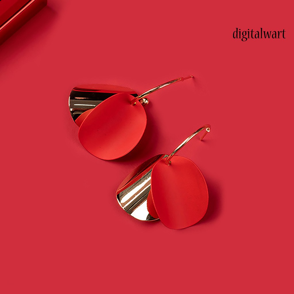 1 Đôi Khuyên Tai Tròn Mạ Bạc Thời Trang Cho Nữ