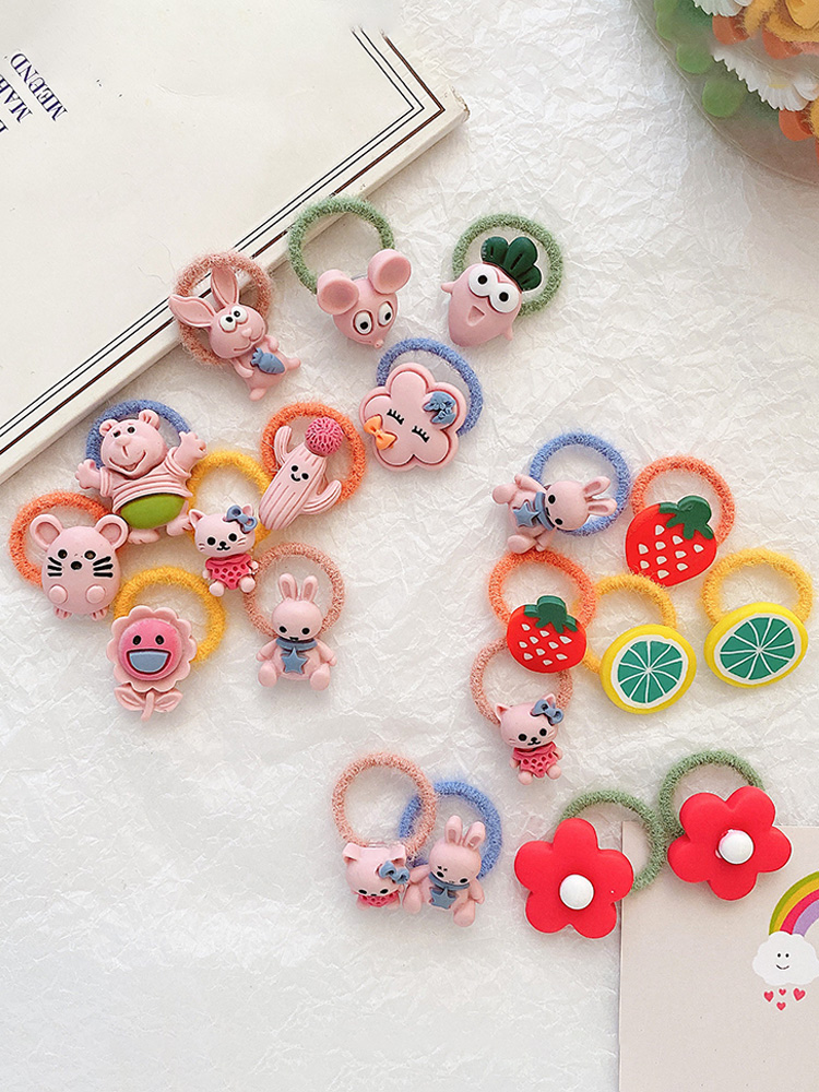 Fashion Cute Cartoon Children's Hair Rope Hair Accessories Gift