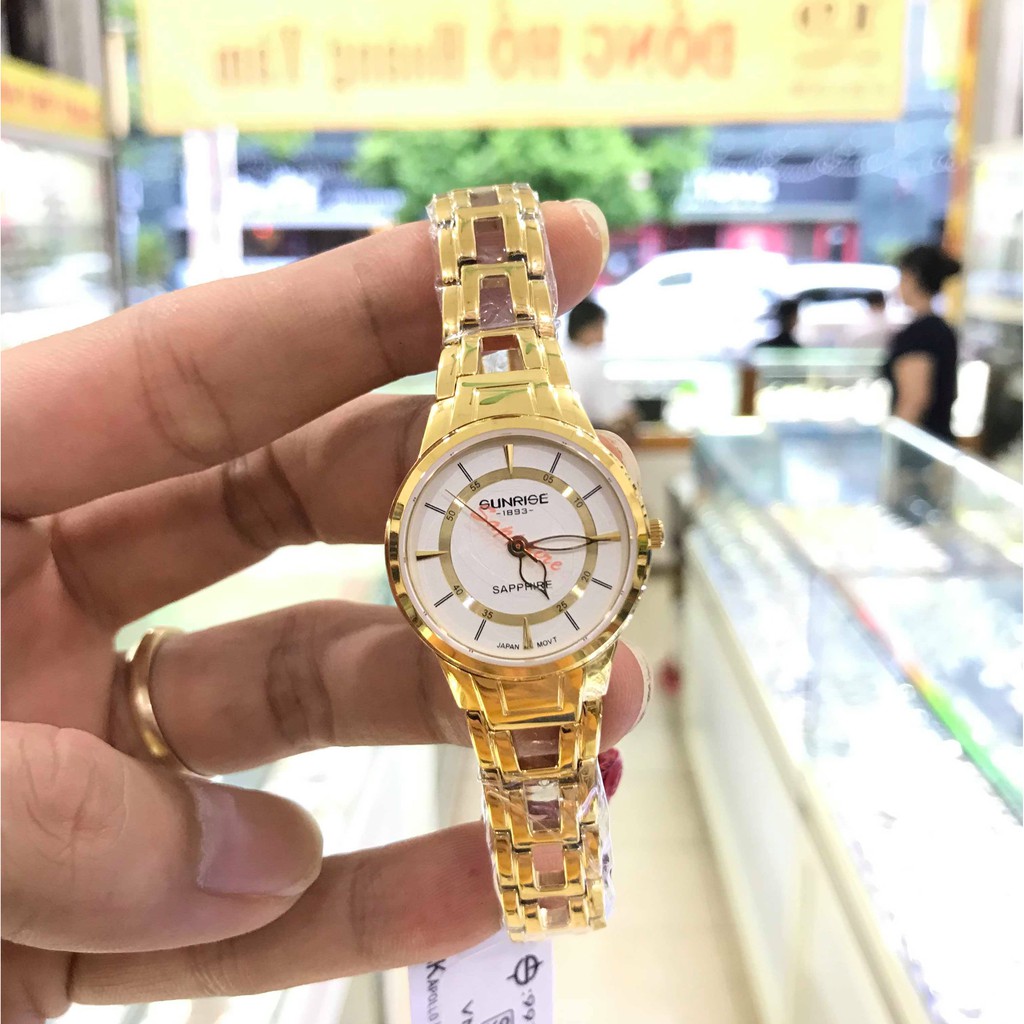 Đồng hồ nữ SUNRISE 9976SA full hộp chính hãng, kính Sapphire chống xước, chống nước tốt | BigBuy360 - bigbuy360.vn