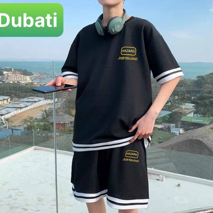 ĐỒ BỘ THỂ THAO HARARD SÀNH ĐIỆU, ĐỒ BỘ NAM CHẤT VẢI THOÁNG MÁT HOT HIT - DUBATI FASHION
