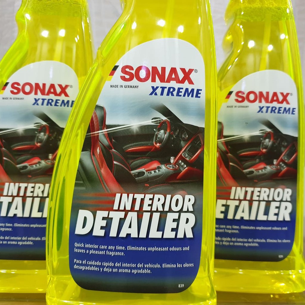 Chai xịt tẩy vết bẩn nội thất xe ôtô Sonax Xtreme Interior Detailer 750ml 220400