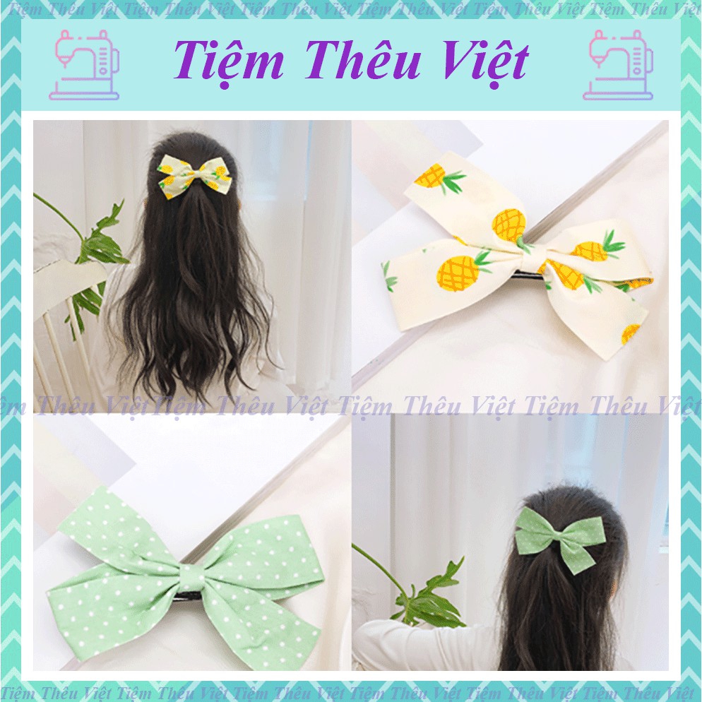 Kẹp Tóc Hàn Quốc  Tiệm Thêu Việt / Kẹp Tóc Mái