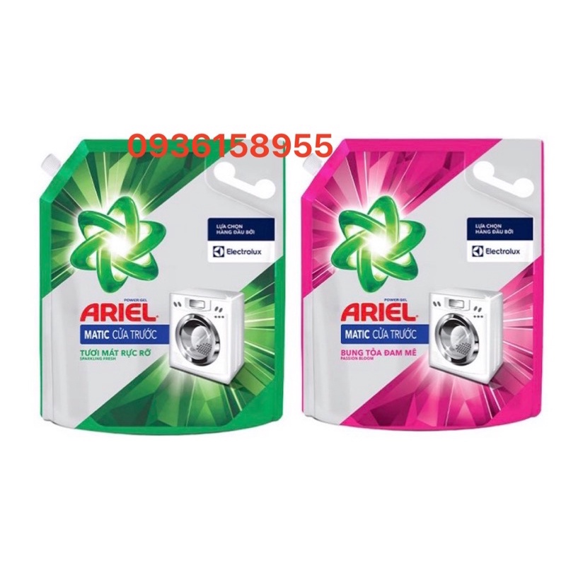 Nước Giặt ARIEL Cửa Trước