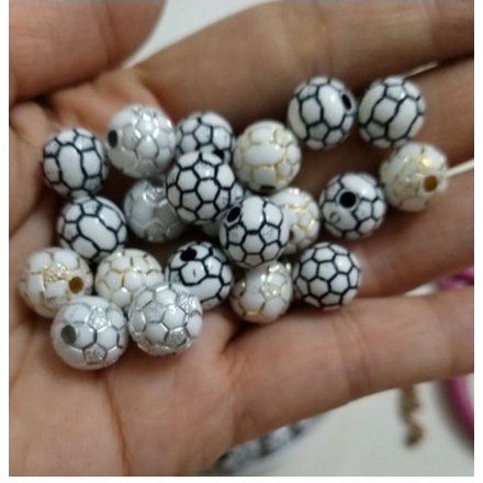 10-25gam Hạt nhựa quả bóng nhiều màu 10mm