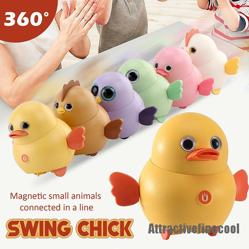 [NewACVN] Cute Swinging Magnetic Electric Walking Chick Toy Pet Dog Toy Baby Child Cat Toy