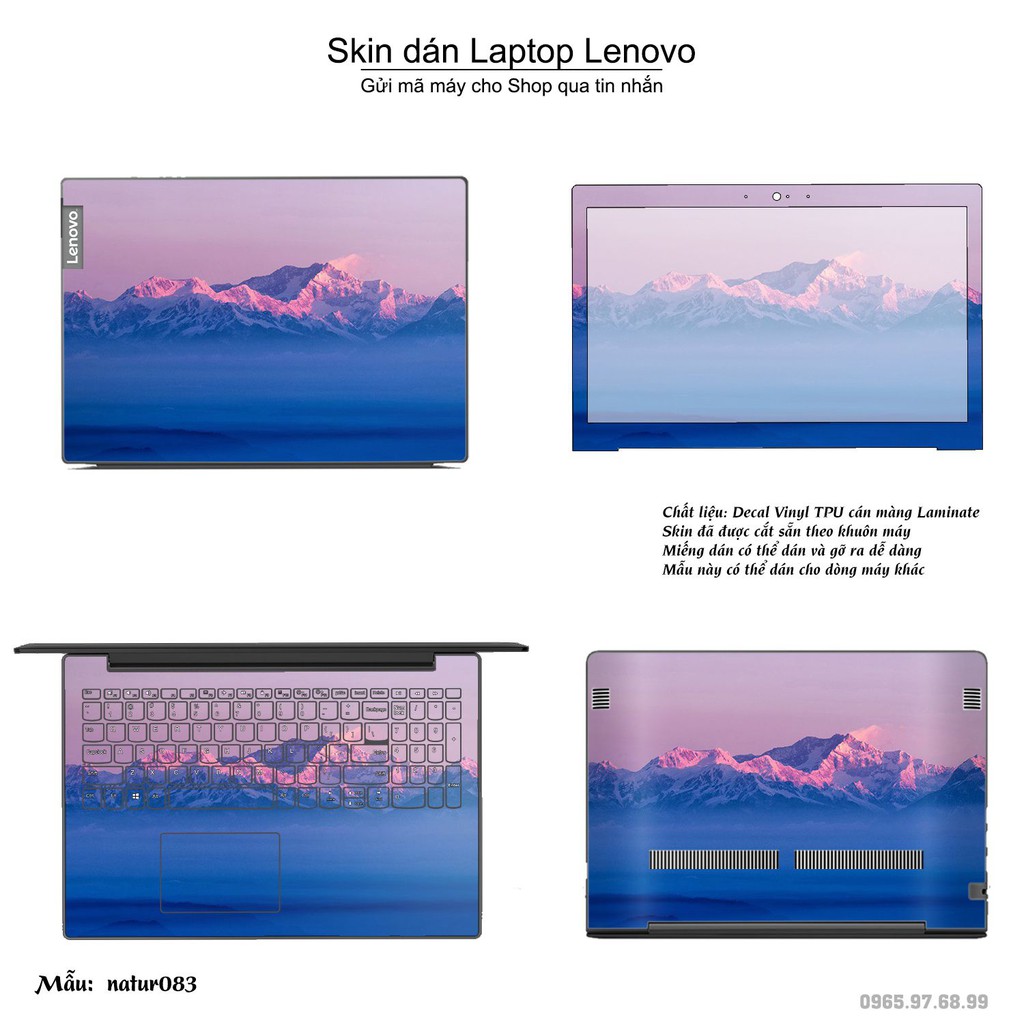 Skin dán Laptop Lenovo in hình thiên nhiên _nhiều mẫu 4 (inbox mã máy cho Shop)