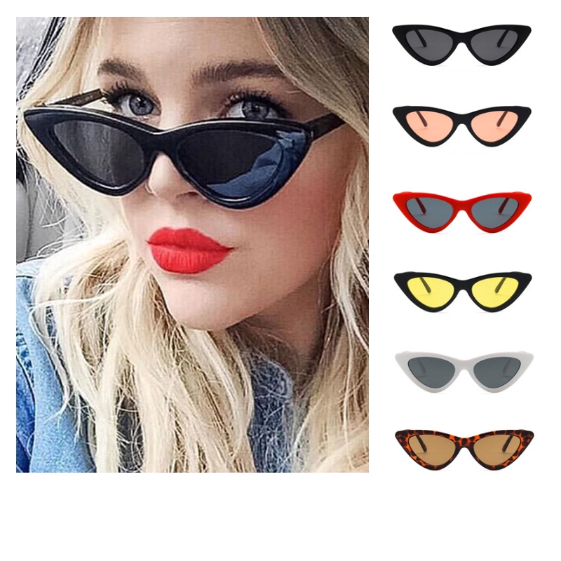 Kính Mát Mắt Mèo Phong Cách Retro Hàn Quốc